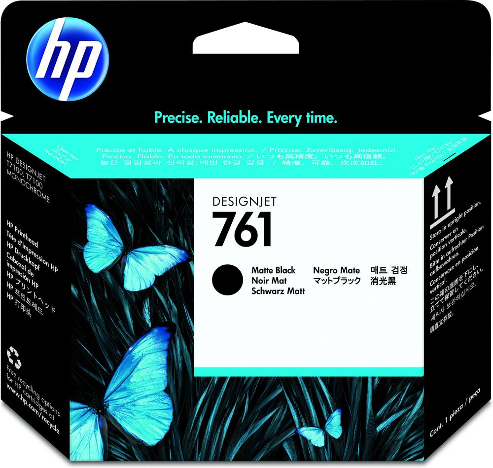 Cabezal hp designjet 761 negro mate