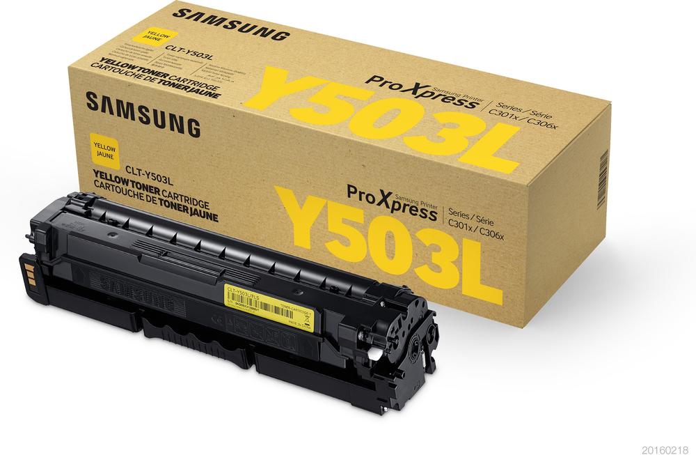 Toner hp clt - y503l amarillo alta capacidad