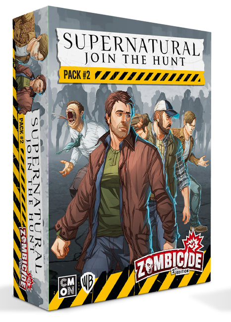 Juego de mesa zombicide 2e: supernatural character pack #2 edad recomendada 14 años