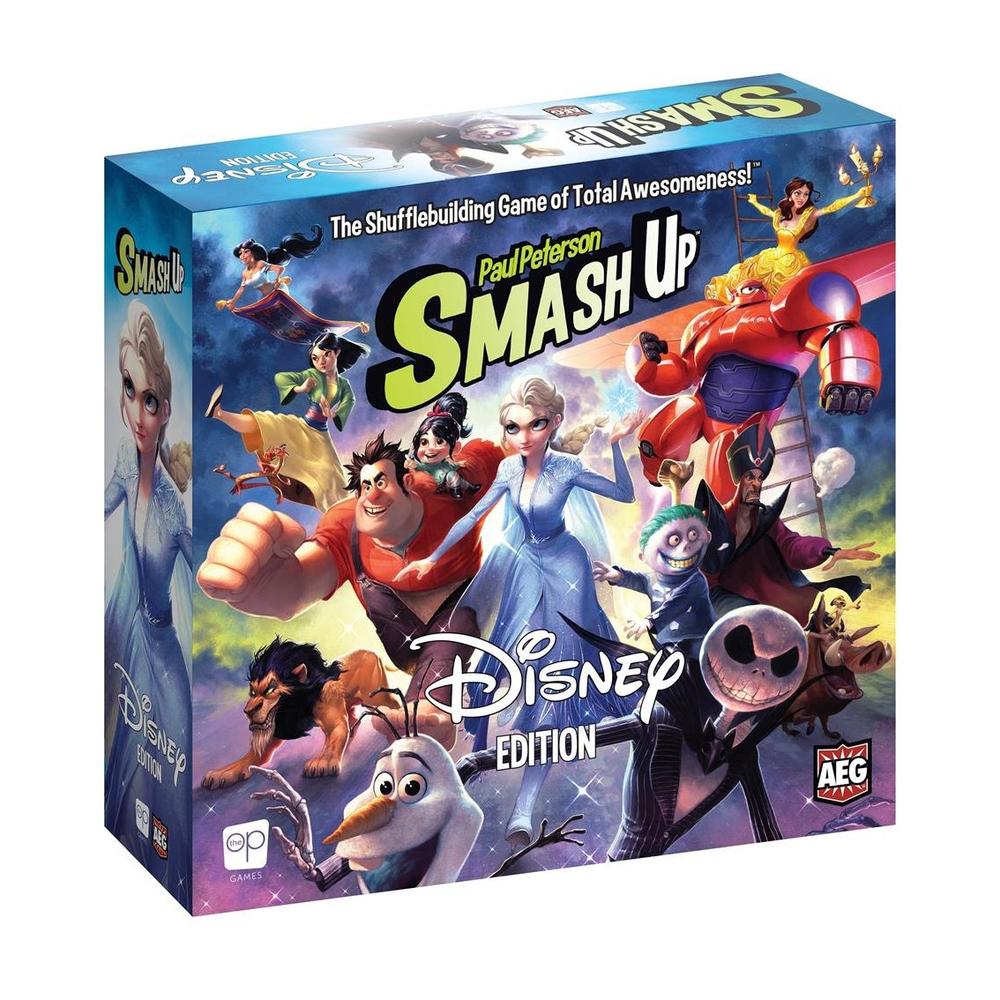 Juego de mesa smash up disney edition edad recomendada 14 años (ingles)