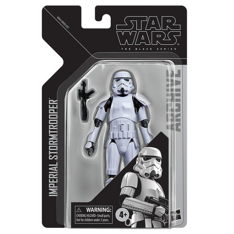 Figura hasbro star wars the black series imperial stormtrooper