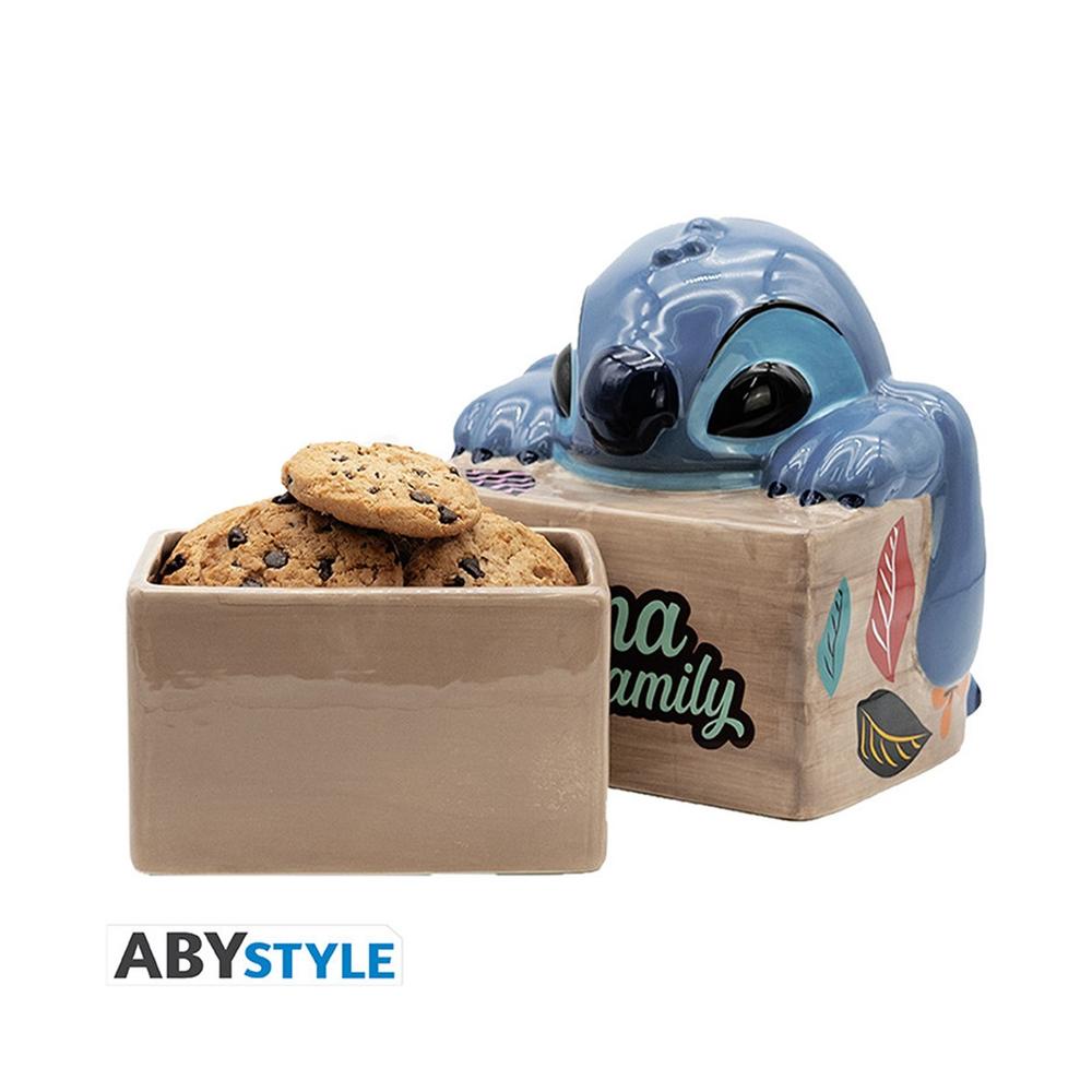 Replica abystyle disney lilo & stitch ohana recipiente galletas