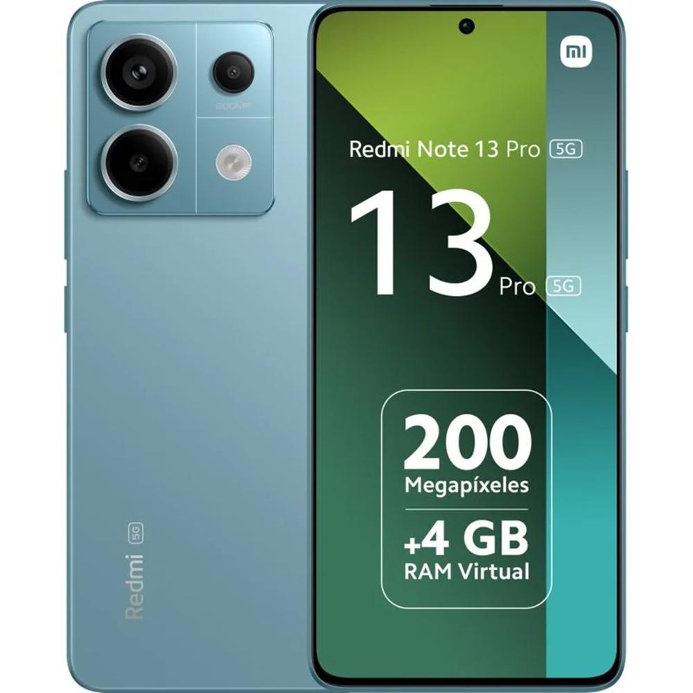 Movil xiaomi redmi note 13 pro 5g 8gb 256gb azul