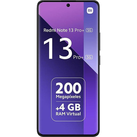 Movil xiaomi redmi note 13 pro+ 5g 8gb 256gb 6.67pulgadas