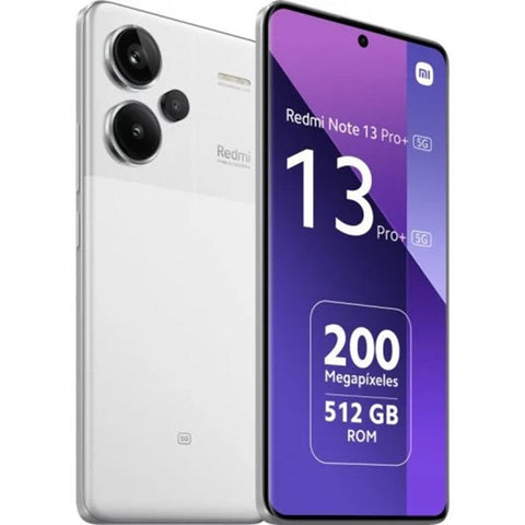 Movil xiaomi redmi note 13 pro+ 5g - 12gb - 512gb - 6.67pulgadas - blanco