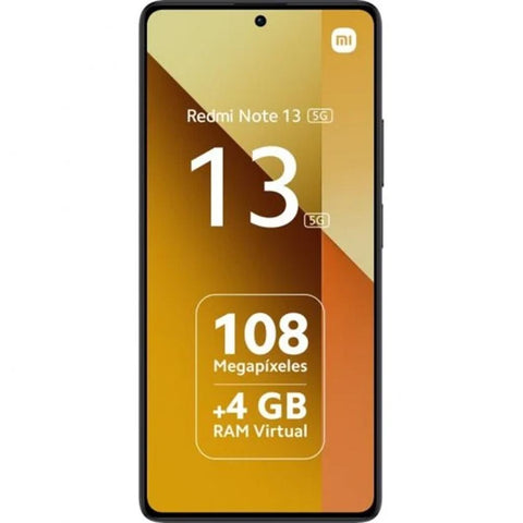 Movil xiaomi redmi note 13 5g - 8gb - 256gb - 6.67pulgadas - negro