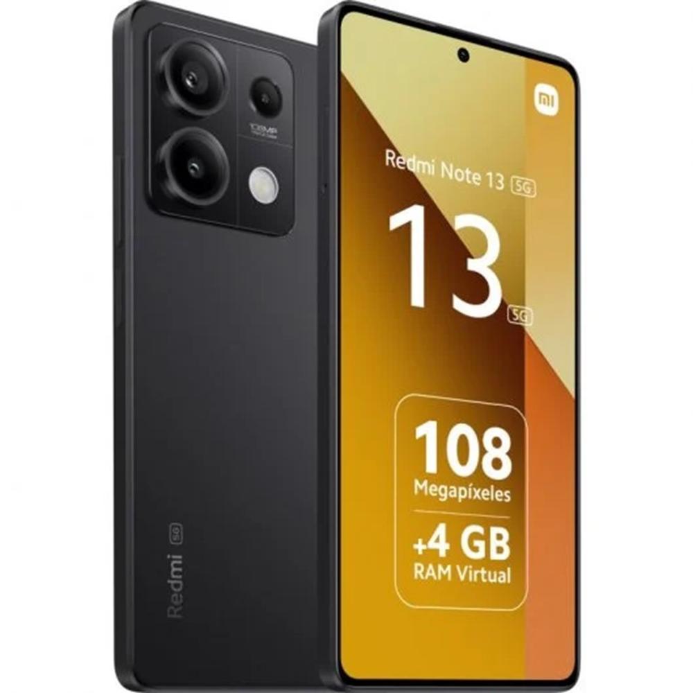 Movil xiaomi redmi note 13 5g - 8gb - 256gb - 6.67pulgadas - negro