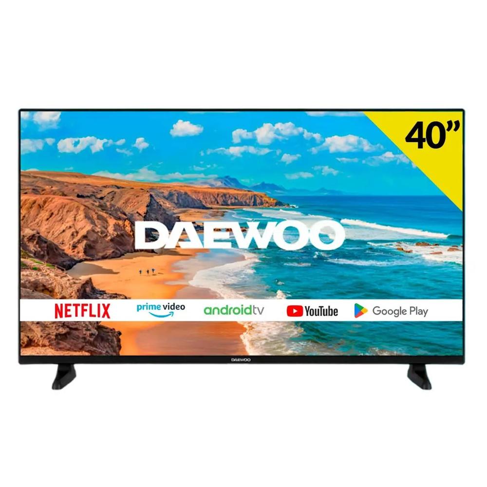 Tv daewoo 40pulgadas led fhd - 40dm62fa - android smart tv