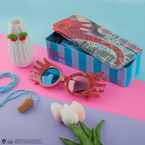 Set de espectrogafas y joyas cinereplicas harry potter luna lovegood
