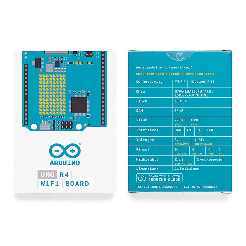 Placa arduino uno r4 wifi