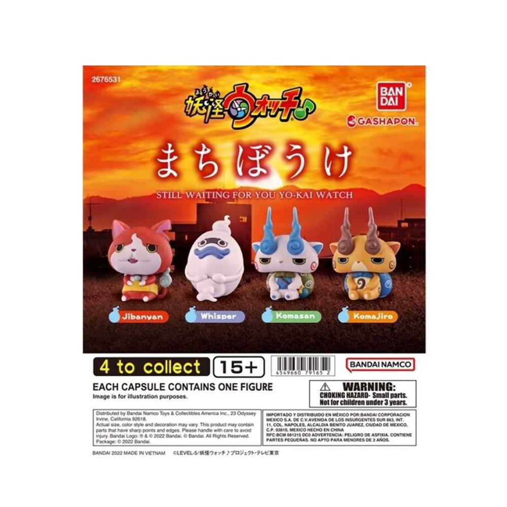 Set gashapon lote 30 articulos yokai watch machibouke