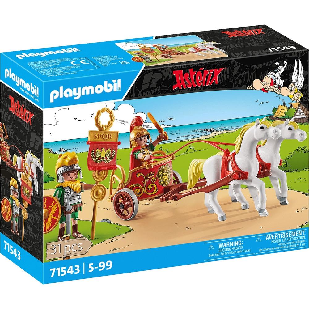 Playmobil asterix: cuadriga romana