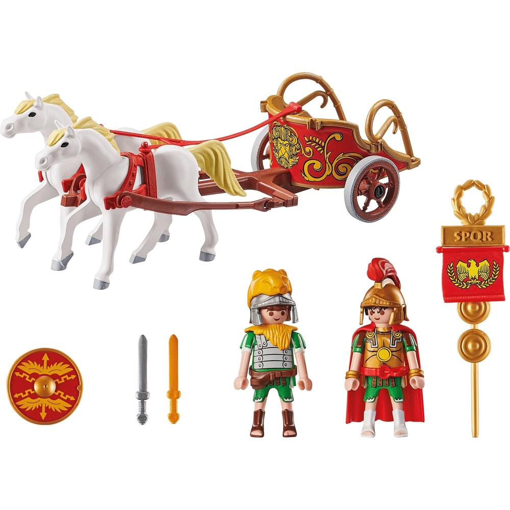 Playmobil asterix: cuadriga romana