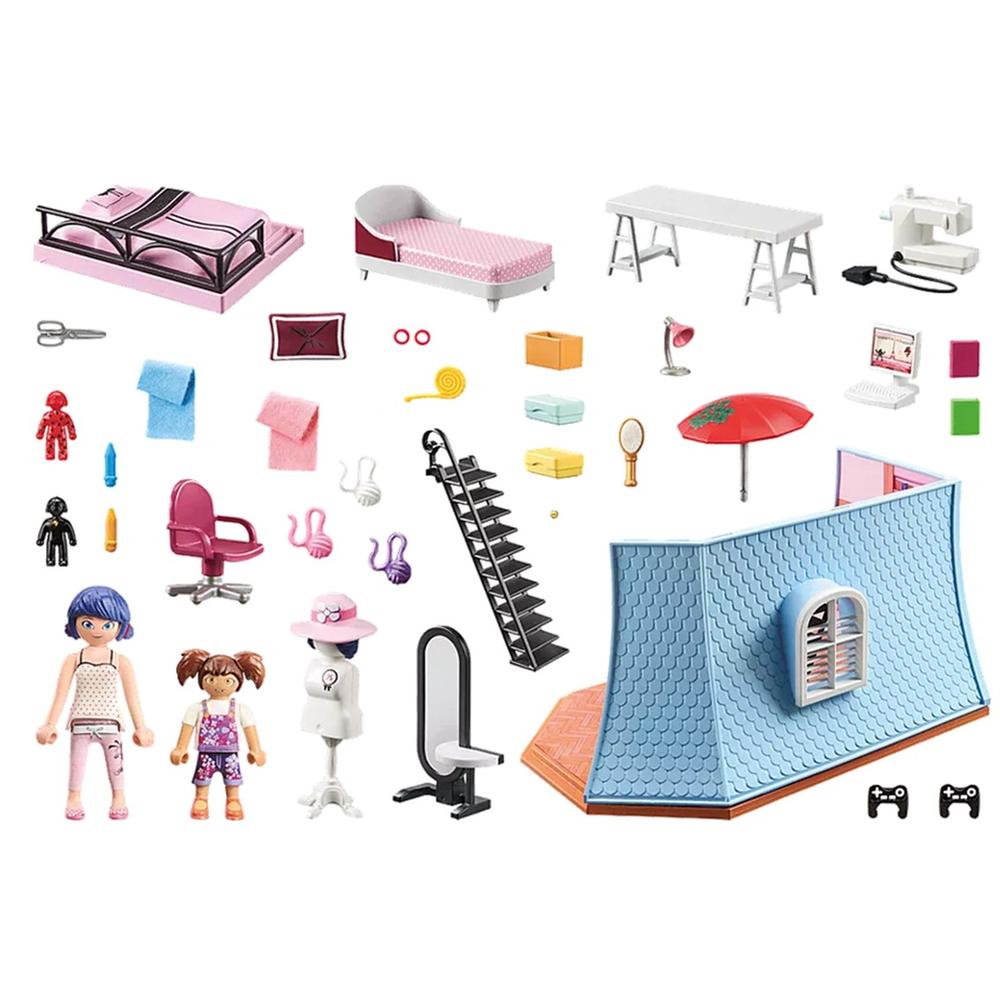 Playmobil miracoulous: loft de marinette