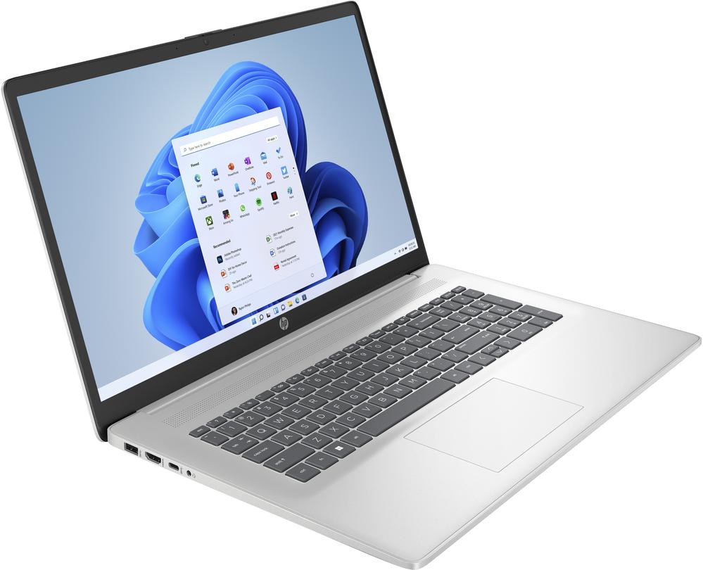 Portatil hp 17 - cn3001ns 17.3pulgadas -  i3 - n305 -  8gb -  ssd512gb -  w11 -  plata natural