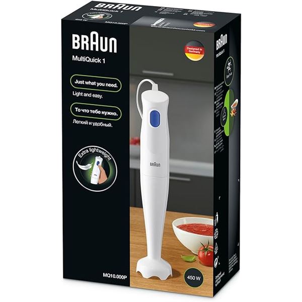 Batidora de mano braun mq10.000pwh