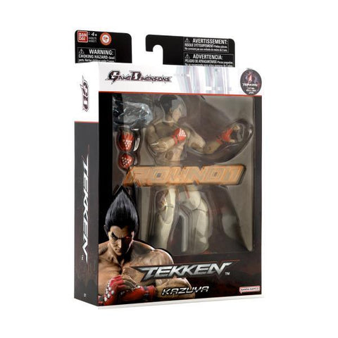 Figura bandai game dimensions tekken kazuya mishima