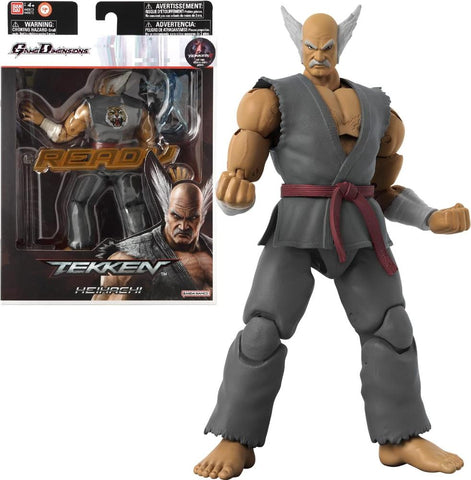 Figura bandai game dimensions tekken heihachi