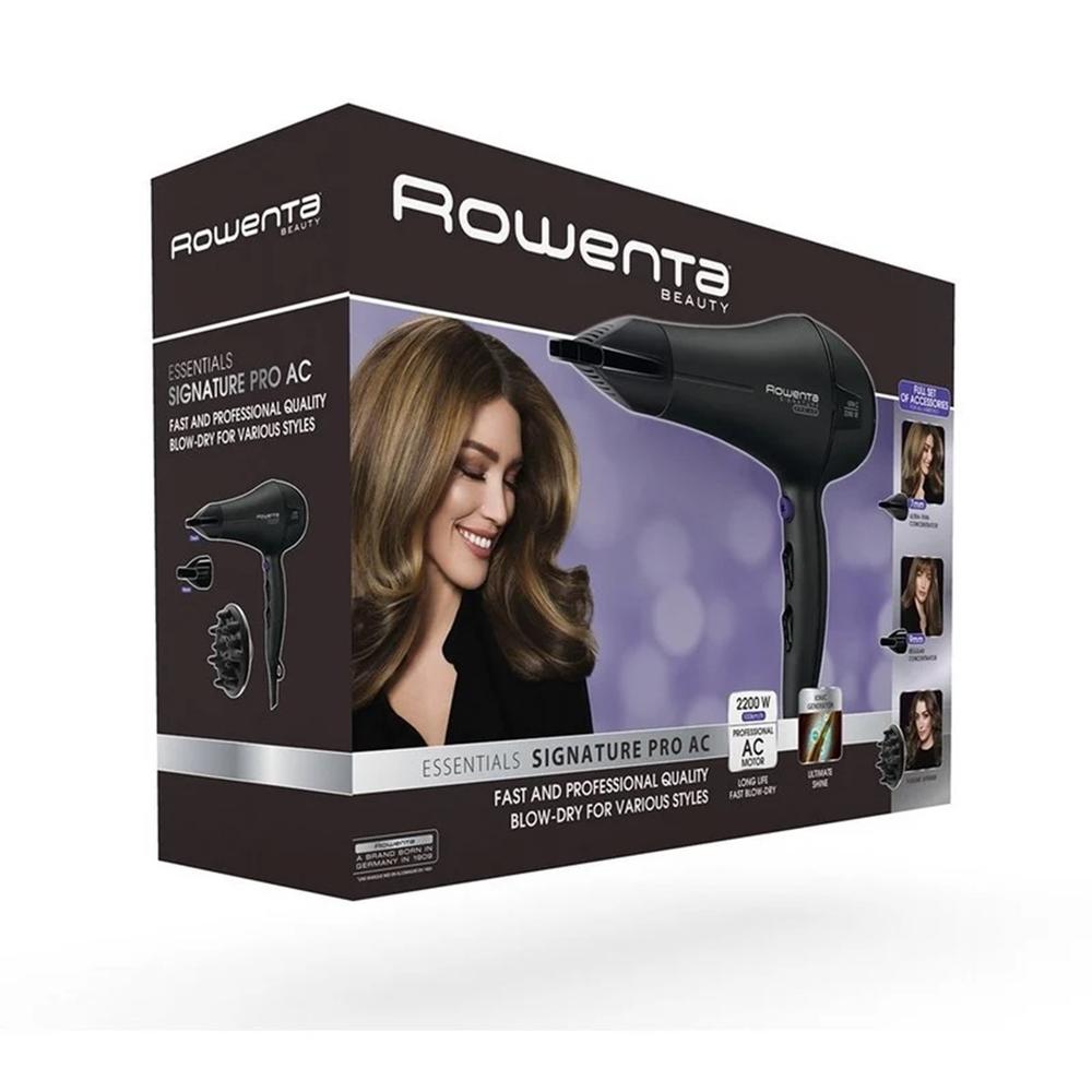 Secador de pelo rowenta signature pro beauty cv7840f0 2200w