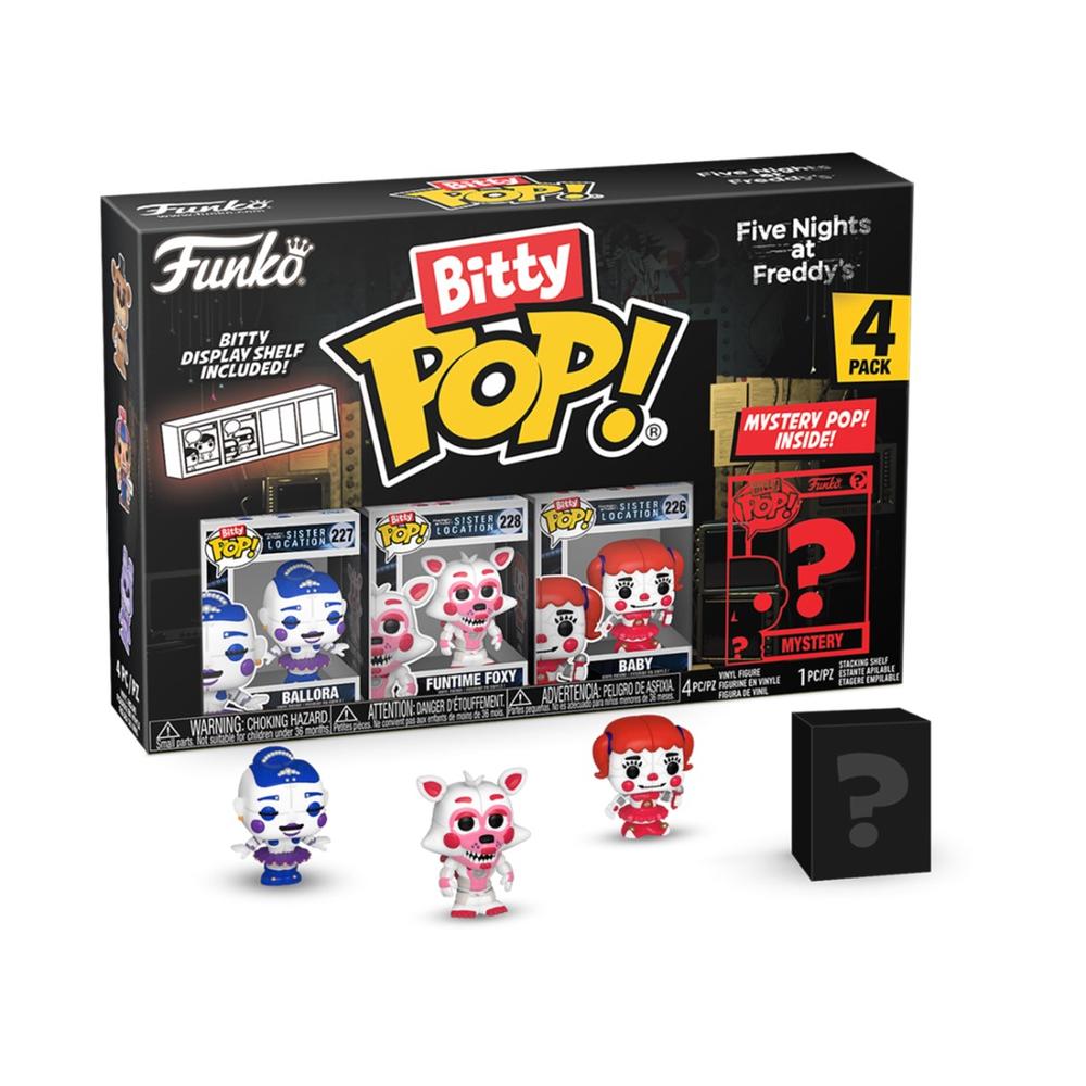 Bitty pop funko fnaf ballora 4pk