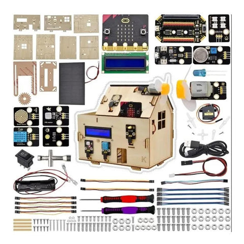 Keyestudio kit smart home para micro:bit