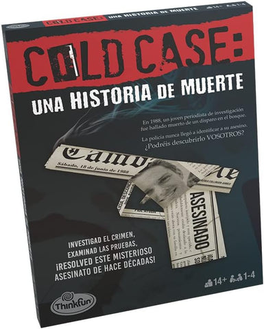 Juego de mesa cold case 1 una historia de muerte caso policial