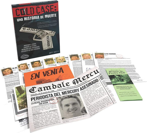 Juego de mesa cold case 1 una historia de muerte caso policial