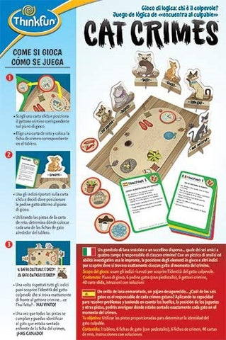 Juego de mesa cat crimes