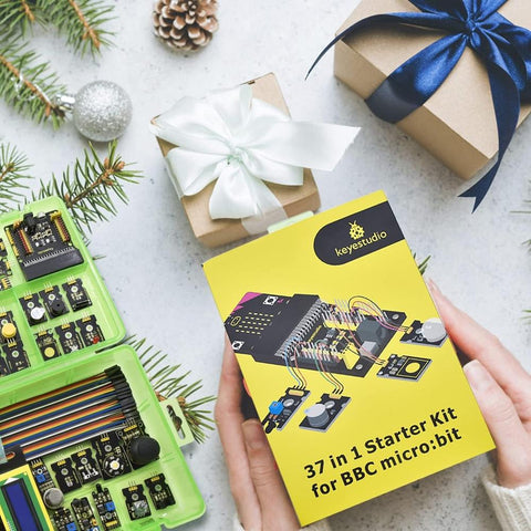 Starter kit sensores y actuadores micro:bit keyestudio 37 en 1