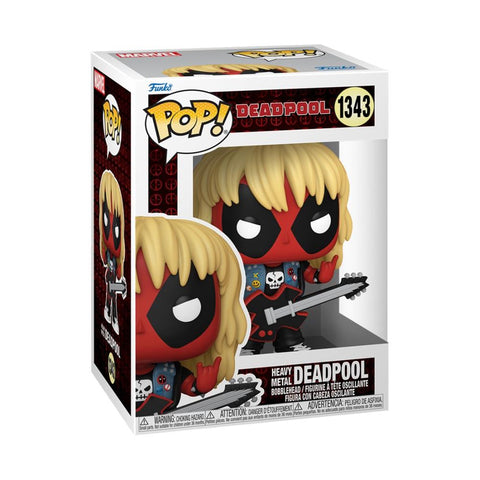 Funko pop marvel deadpool metal band 76078