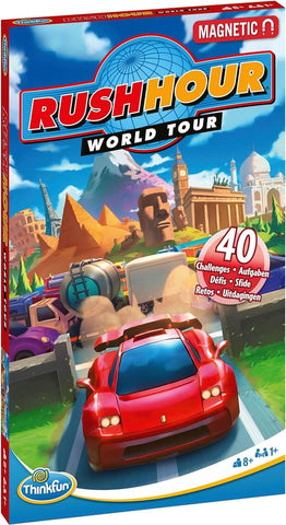 Puzzle magnético de viaje rush hour world tour