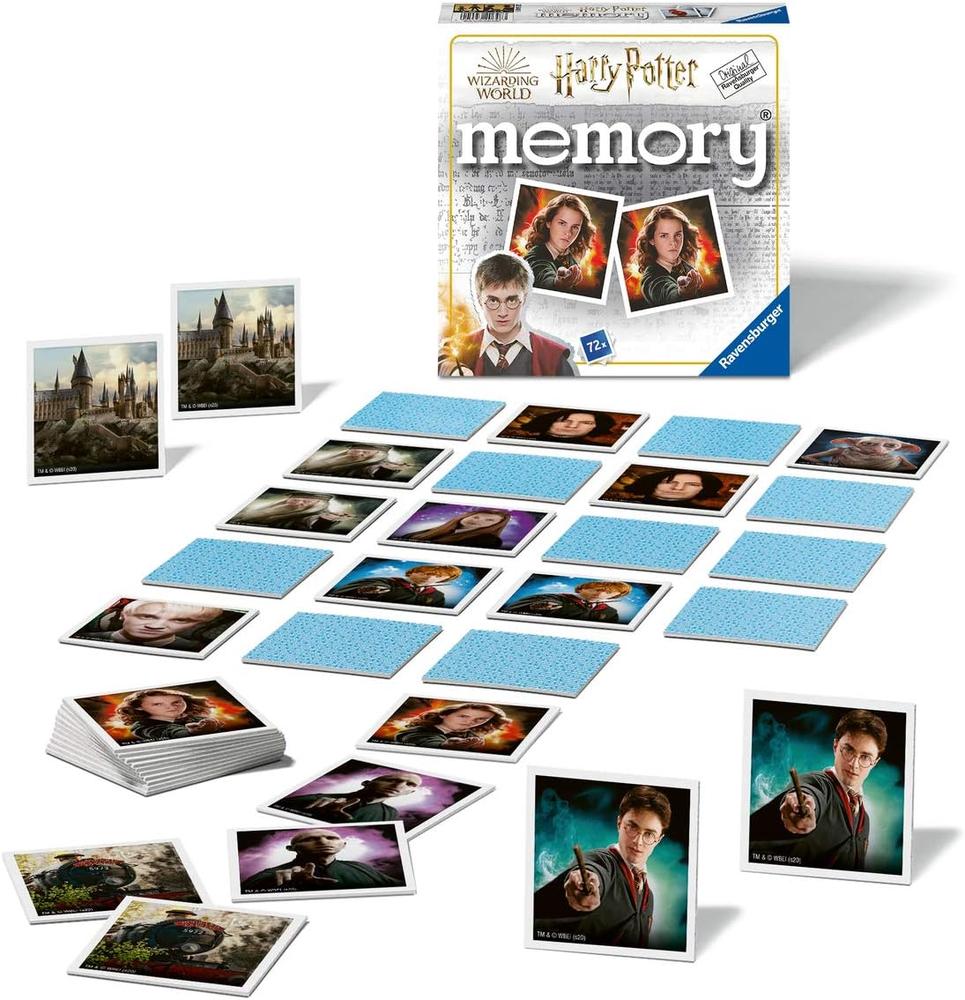 Juego de mesa memory harry potter