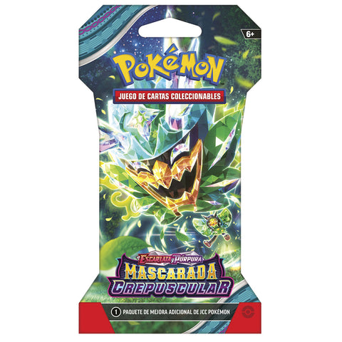Pokemon tcg sleeve booster display mascarada crepuscular sv06 2024 español