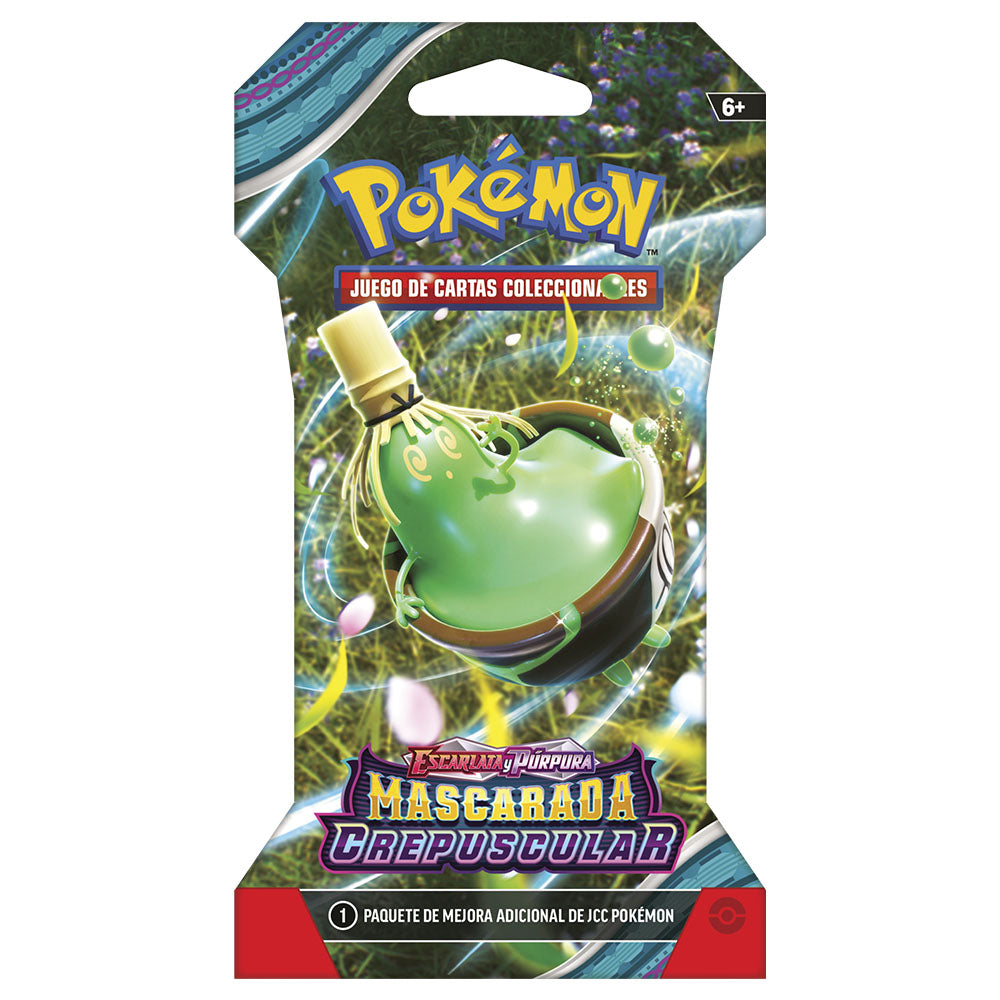Pokemon tcg sleeve booster display mascarada crepuscular sv06 2024 español