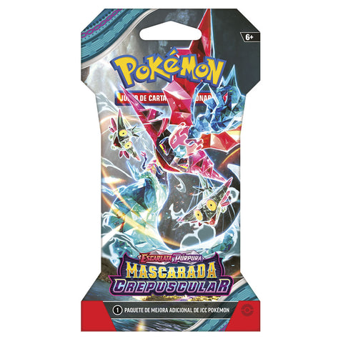 Pokemon tcg sleeve booster display mascarada crepuscular sv06 2024 español