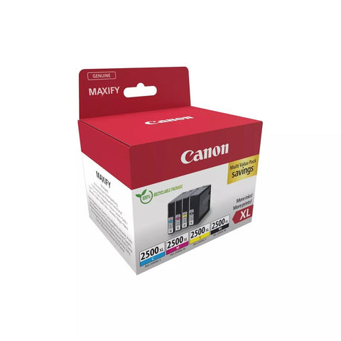 Multipack canon pgi - 2500xl bk -  c -  m -  y