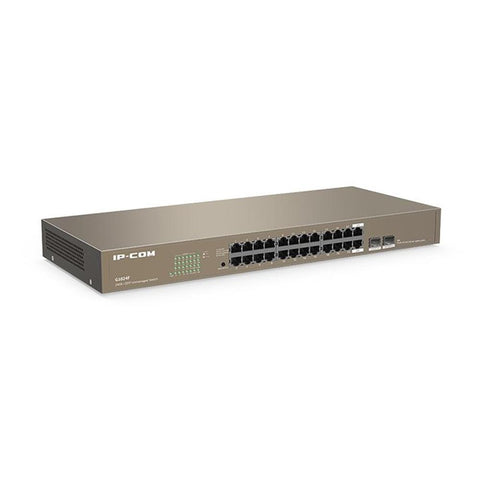 Switch ip - com 24 puertos switch ip - com 24 puertos switch 24p tenda - ipcom 1000 g1024f +2p sfp rack