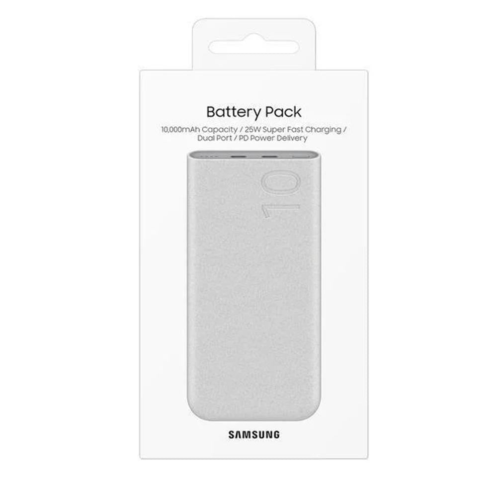 Bateria externa powerbank samsung original 10000mah 25w beige