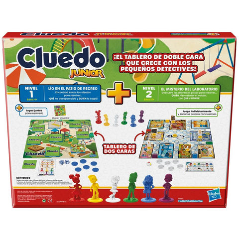 Juego de mesa hasbro cluedo junior