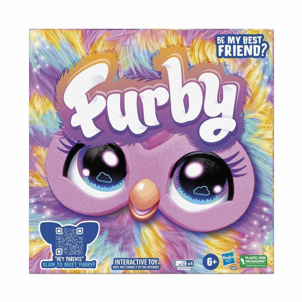 Juguete interactivo hasbro furby tie dye