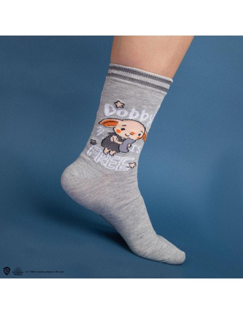 Set 3 pares de calcetines cinereplicas harry potter dobby