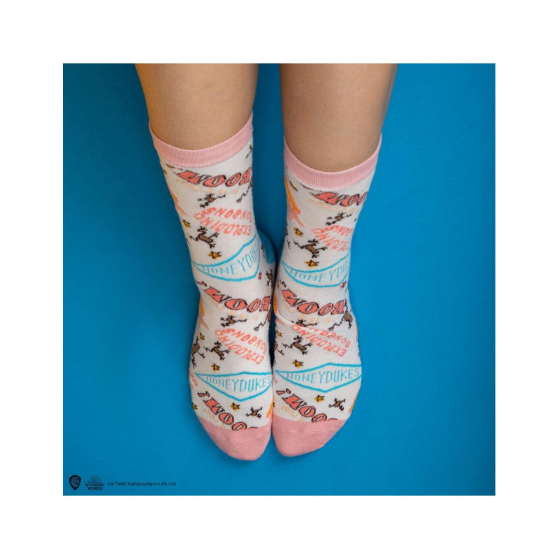 Set 3 pares de calcetines cinereplicas harry potter honeydukes