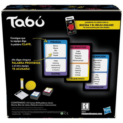 Juego de mesa hasbro tabú