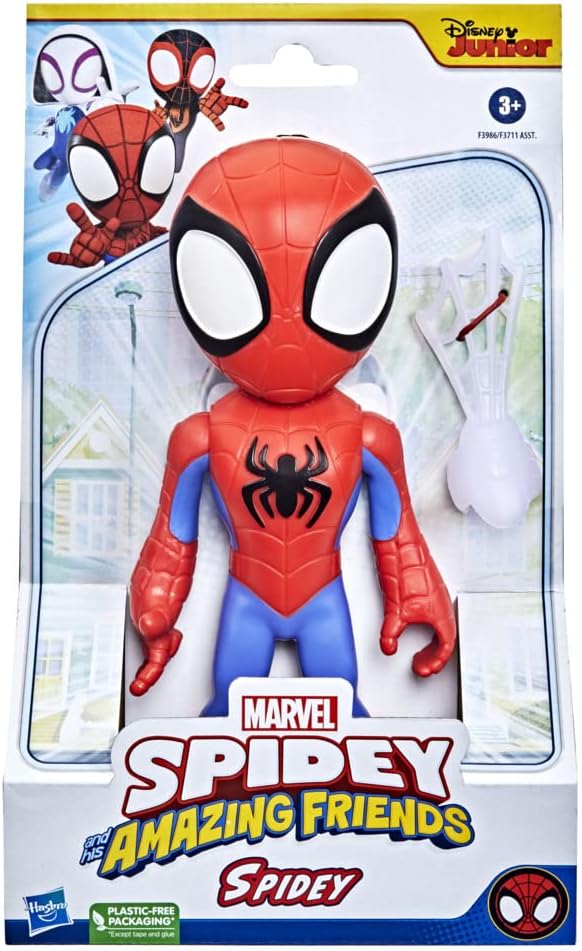 Figura gigante hasbro marvel spidey and his amazing friends spidey