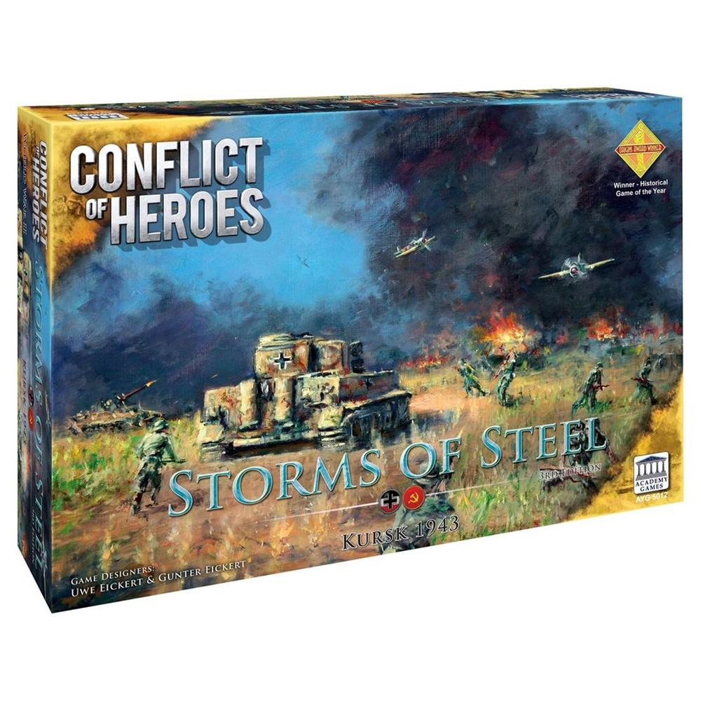 Juego de mesa conflict of heroes storms of steel 3ª edicion edad recomendada 14 años idioma ingles