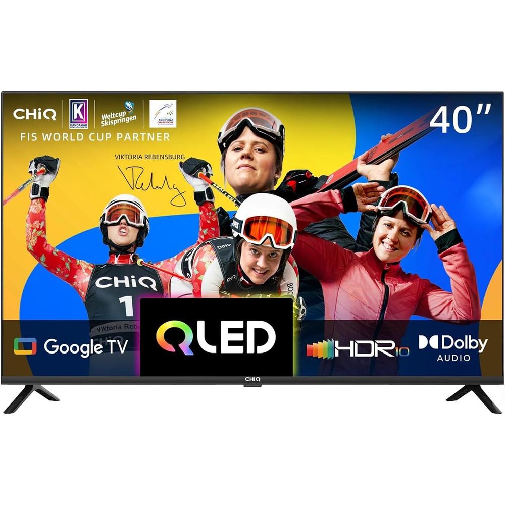 Tv chiq 40pulgadas qled l40qg7l fhd google tv hdmi usb