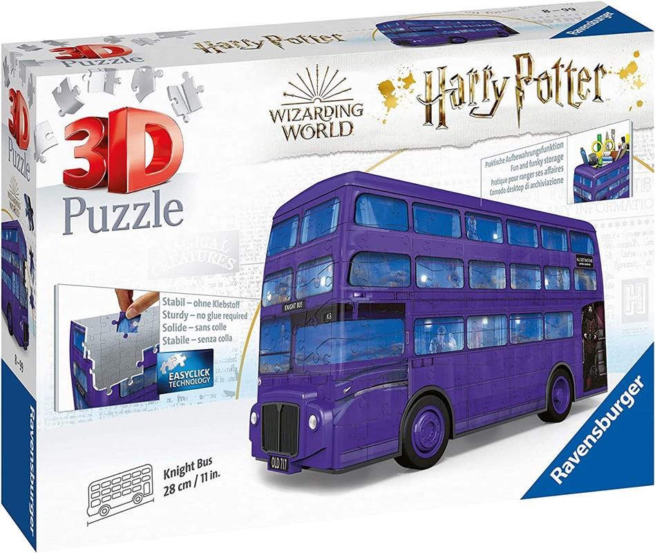 Puzzle 3d ravenzburger harry potter autobus noctámbulo