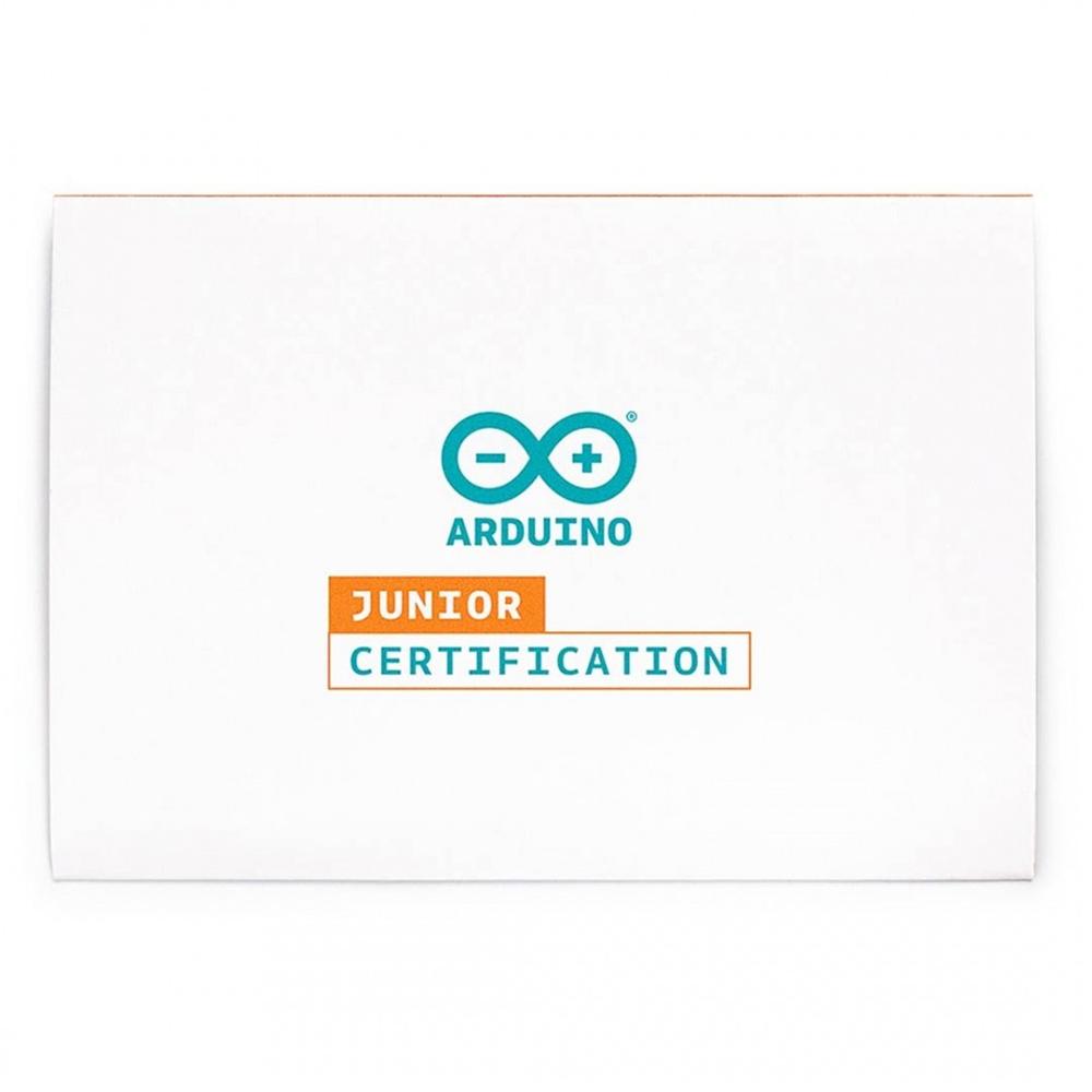 Arduino certification junior examen de certificacion oficial