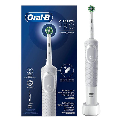 Cepillo dental electrico braun oral b vitality pro white