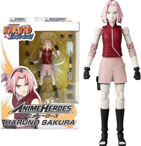 Figura bandai anime heroes naruto haruno sakura